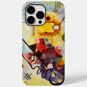 Coque Pour Pour iPhone 14 Pro Max Kandinsky Jaune Rouge Bleu Abstrait Art