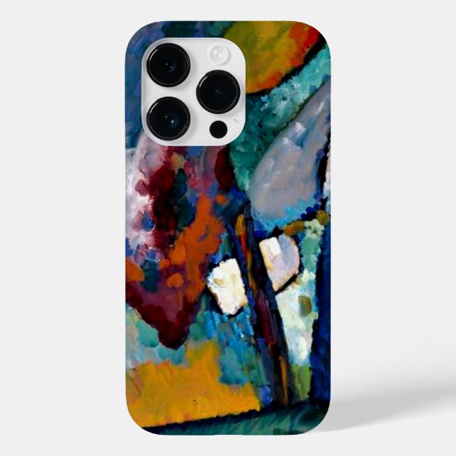 Coques Case-Mate iPhone Kandinsky - La cascade, l'art abstrait (Verso)