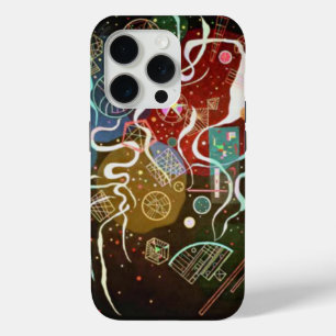 Coque iPhone 15 Pro Kandinsky Mouvement I Abstrait Peinture