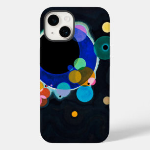 Coque Pour iPhone 14 Kandinsky Plusieurs cercles Abstraits