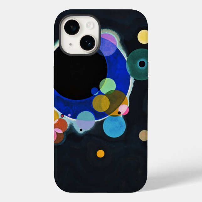 Coques Case-Mate iPhone Kandinsky Plusieurs cercles Abstraits (Verso)