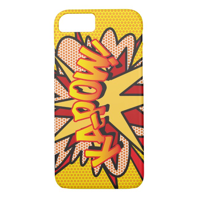 Coques Case-Mate iPhone KAPOW Fun Retro Combook Pop Art (Dos)