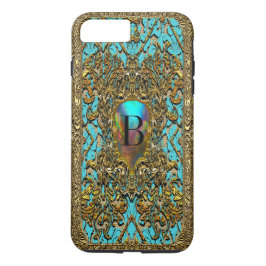 Coques Pour iPhone Kashafaye Élégant Monogramme victorien