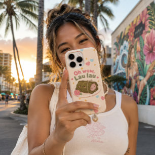 Coques iPhone 16 Pro Max Kawaii Hawaï - OH WOW LAU LAU