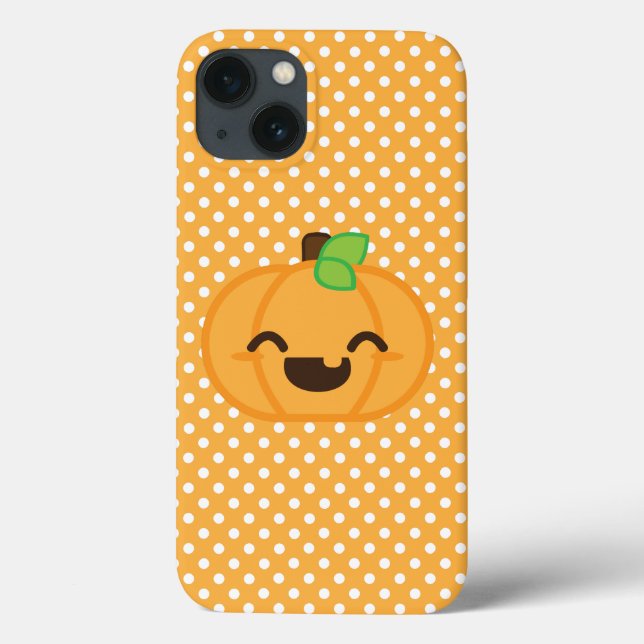 Coques Case-Mate iPhone Kawaii Jack-o'-lantern Citrouille iPad Mini Case (Verso)