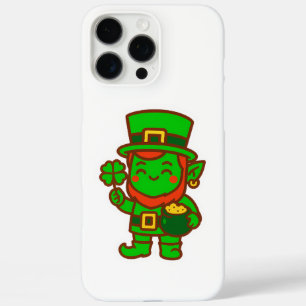 Coques iPhone 16 Pro Max Kawaii Lucky Leprechaun