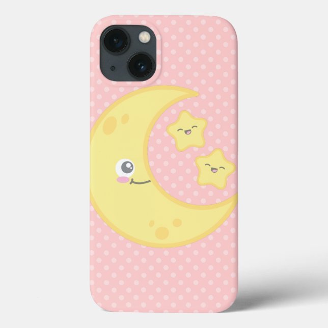 Coques Case-Mate iPhone Kawaii Moon et Stars iPad Air Case (Verso)