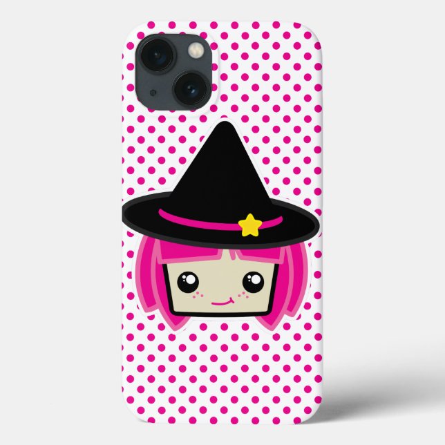 Coques Case-Mate iPhone Kawaii Pink Haired Witch iPad Mini Case (Verso)