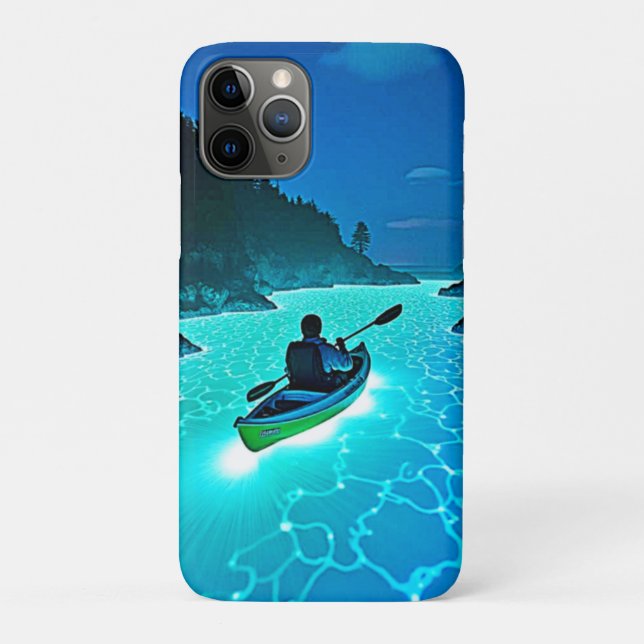 Coques Case-Mate iPhone Kayak dans la conception de l'eau brillante (Dos)