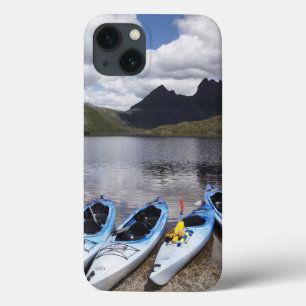 Etui iPhone 13 Kayaks, Cradle Mountain et Dove Lake, Cradle