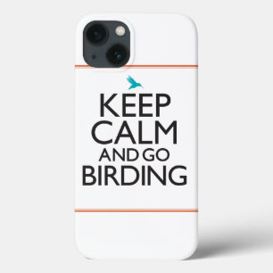 iPhone 13 Coque Keep Calm and Go Birding