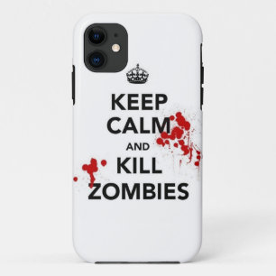 Coque Case-Mate Pour iPhone keep calm and kill zombies