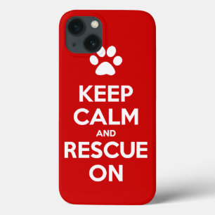 Coques Pour iPhone Keep Calm And Rescue On Animal Rescue