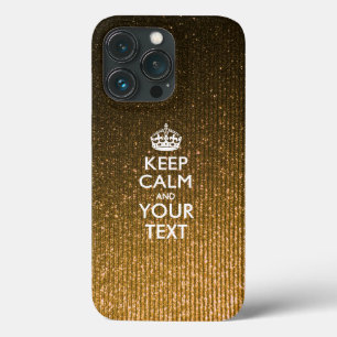 Case-Mate iPhone Case KEEP CALM personnalisé et votre texte