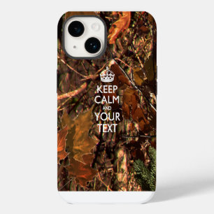 Coque Pour iPhone 14 KEEP CALM personnalisé et votre texte