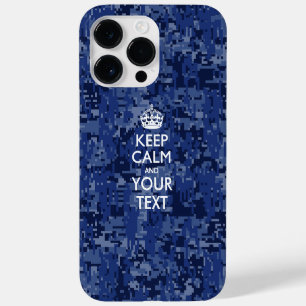 Coque Pour Pour iPhone 14 Pro Max KEEP CALM personnalisé et votre texte