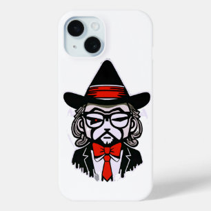 Coque Pour iPhone 15 Keith Haring Inspire Japonais Bape Graffiti Wizar