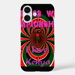 Coques iPhone 16 Kenya Sports sportifs internationaux