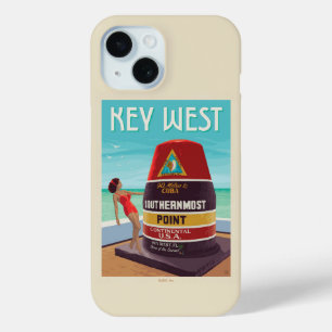 Coque Pour iPhone 15 Key West Floride