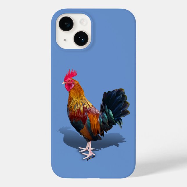 Coques Case-Mate iPhone Key West - Rooster tzigane (Verso)