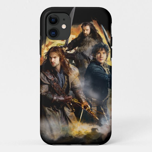 Coques Case-Mate iPhone Kili, BILBO BAGGINS™ & THORIN OAKENSHIELD™ Art (Dos)