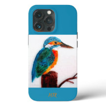 Kingfisher Bird Art Personnalisé