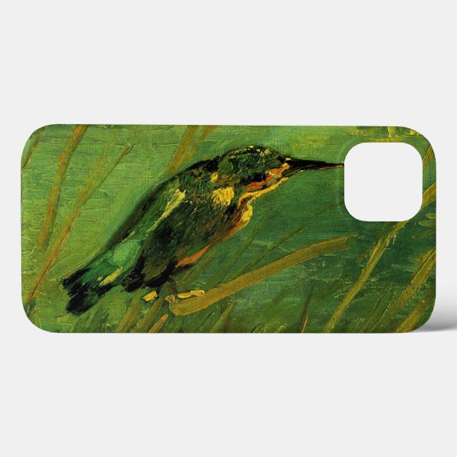 Coques Case-Mate iPhone Kingfisher par Vincent van Gogh (Verso (horizontal))