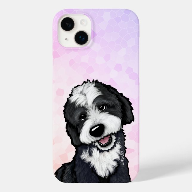 Coques Case-Mate iPhone KiniArt Bernadoodle (Verso)