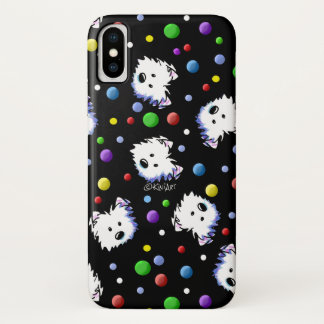 Case-Mate iPhone Case KiniArt Westie Polka Dot