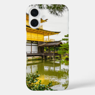 Coques iPhone 16 Kinkaku-ji, le pavillon d'or, Kyoto
