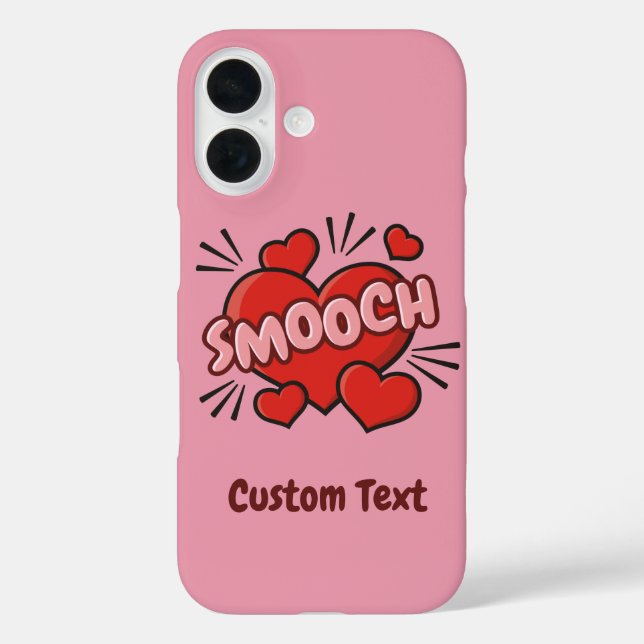 Coques Case-Mate iPhone Kissing Comic Sound Effect (Verso)