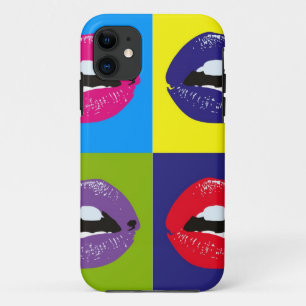 Etui iPhone Case-Mate Kissy font face au cas à la mode d'art de bruit
