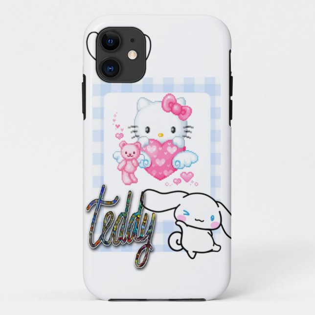 Coques Case-Mate iPhone Kitten Teddy (Dos)