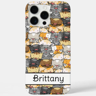 Coques iPhone 16 Pro Max Kitty Cats Personnalisé