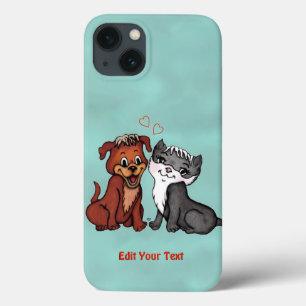 Case-Mate iPhone Case Kitty et Puppy, Modifier votre texte