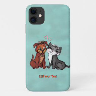 Case-Mate iPhone Case Kitty et Puppy, Modifier votre texte