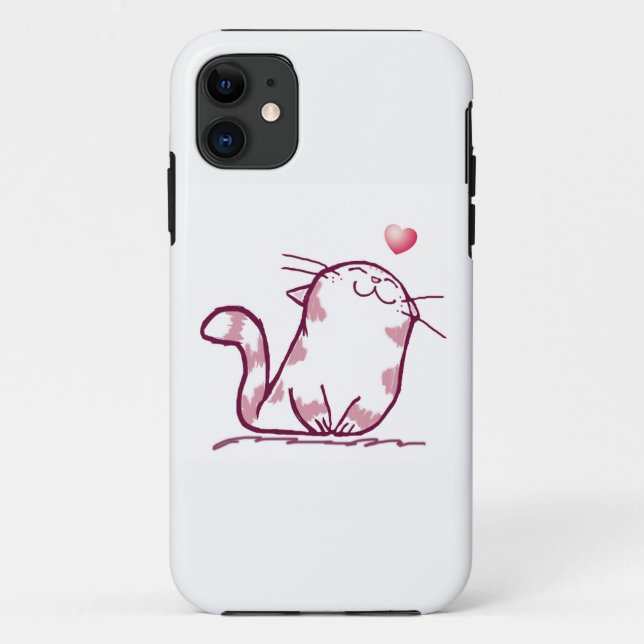 Coques Case-Mate iPhone Kitty Love (Dos)