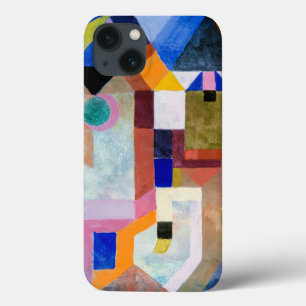 Case-Mate iPhone Case Klee - Architecture colorée, oeuvre d'art célèbre,