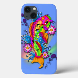 iPhone 13 Case Koi Fish Art