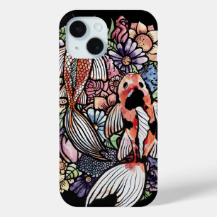 Coque Pour iPhone 15 Koi Pond