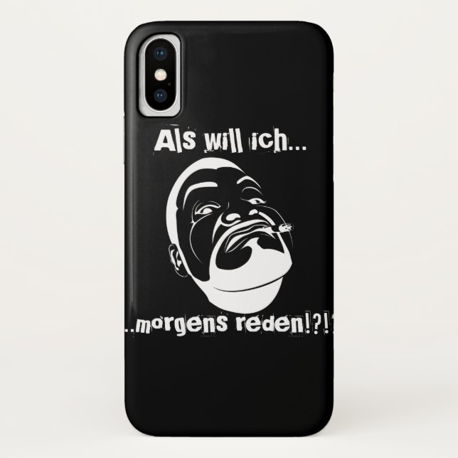 Coques Case-Mate iPhone Koksmann am Morgen (Dos)