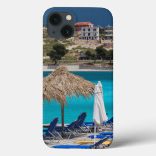iPhone 13 Coque Ksamil, bord de mer de la ville