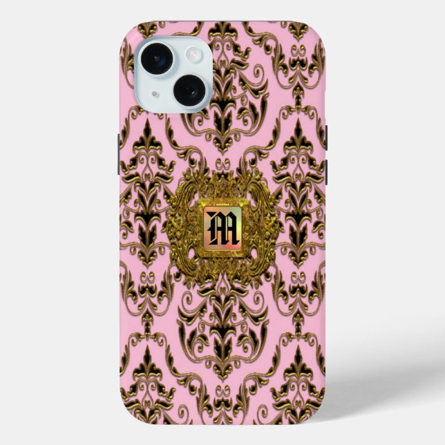 Coques Case-Mate iPhone Kylsworth Damask Victorian Girl (Verso)