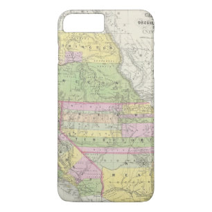 Coque Case-Mate Pour iPhone La Californie, Orégon, Washington, Utah, Nouveau