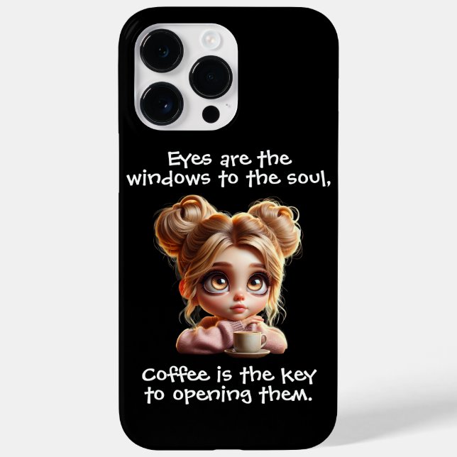 Coques Case-Mate iPhone La Clé Est Le Café (Verso)