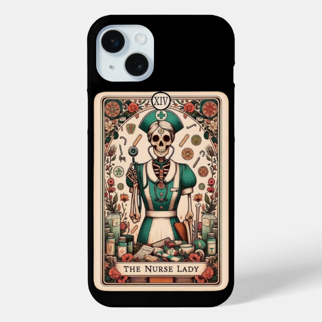 Coques Case-Mate iPhone La collection de cartes de soins infirmiers (Verso)