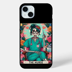 Coque iPhone 15 Mini La collection de cartes de soins infirmiers