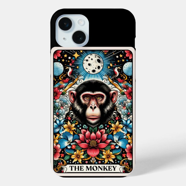 Coques Case-Mate iPhone La collection Monkey Spirit Tarot Deck (Verso)