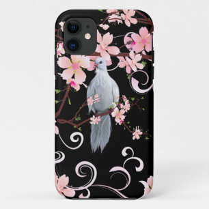 Coque Case-Mate Pour iPhone La colombe blanche en fleurs de bois de chien