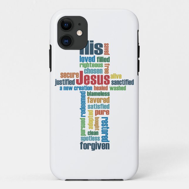 Coques Case-Mate iPhone La croix de Jésus (Dos)